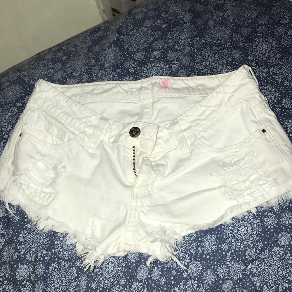 Guess ripped shorts